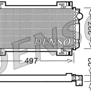 Chłodnica, układ chłodzenia silnika DENSO DRM10032 Oferta czasowa