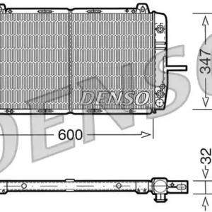 Chłodnica, układ chłodzenia silnika DENSO DRM10083 Ostatnia szansa