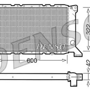 Bezpieczne zakupy Chłodnica, układ chłodzenia silnika DENSO DRM10098