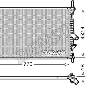 Hit cenowy Chłodnica, układ chłodzenia silnika DENSO DRM10111