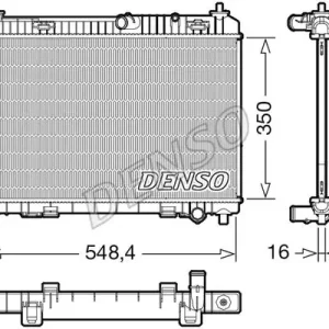 Premium Chłodnica, układ chłodzenia silnika DENSO DRM10113