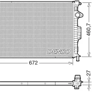 Chłodnica, układ chłodzenia silnika DENSO DRM10115 Wyjątkowa oferta