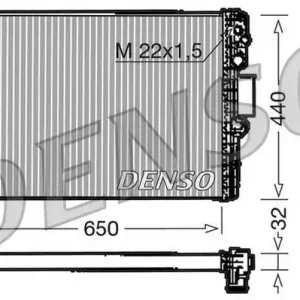 Szybka dostawa Chłodnica, układ chłodzenia silnika DENSO DRM12005