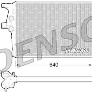 Chłodnica, układ chłodzenia silnika DENSO DRM12008 Tylko do końca tygodnia