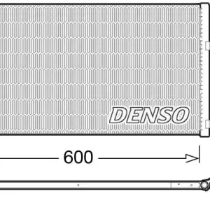 Chłodnica, układ chłodzenia silnika DENSO DRM12011 Wyprzedaż