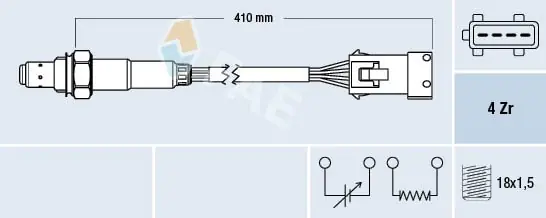 Sonda lambda FAE 77432 Kup online