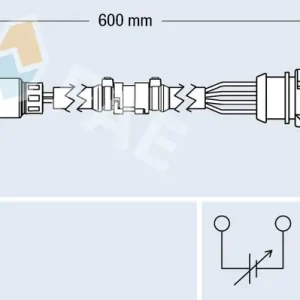 Sonda lambda FAE 77458 Hit cenowy