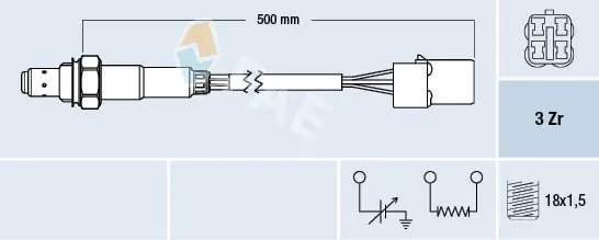Kup teraz Sonda lambda FAE 77479