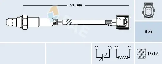 Sonda lambda FAE 77501 Super okazja