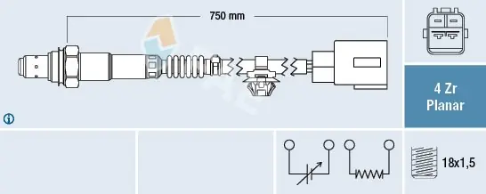 Wyjątkowa oferta Sonda lambda FAE 77513