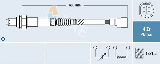 Bestseller Sonda lambda FAE 77515