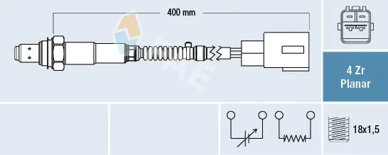 Sonda lambda FAE 77516 Bezpieczne zakupy