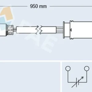 Sonda lambda FAE 77538 Premium
