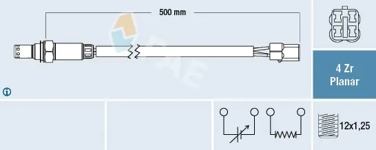Sonda lambda FAE 77540 Oferta