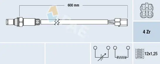 Bezpieczne zakupy Sonda lambda FAE 77544