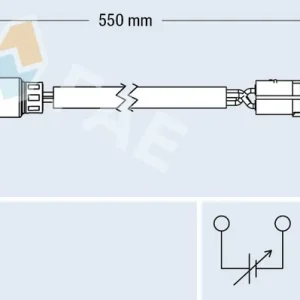 Sonda lambda FAE 77553 Wyjątkowa oferta