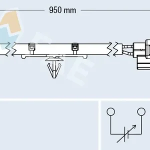 Oferta limitowana Sonda lambda FAE 77558