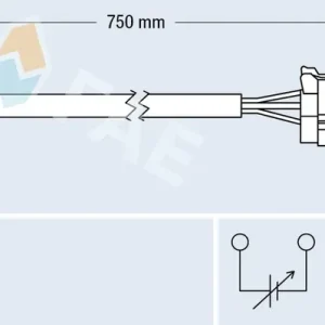 Sonda lambda FAE 77563 Darmowy zwrot