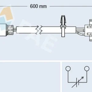 Do wyczerpania zapasów Sonda lambda FAE 77593