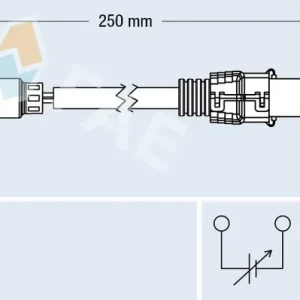 Bezpieczna płatność Sonda lambda FAE 77604