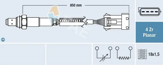 Sonda lambda FAE 77623 Kup online