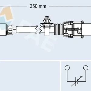 Dostępne od ręki Sonda lambda FAE 77635