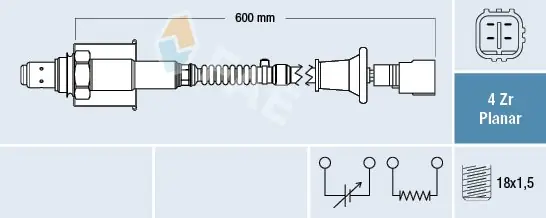 Taniej Sonda lambda FAE 77692