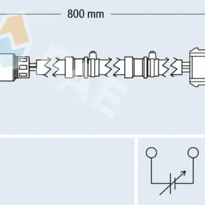 Dodaj do koszyka Sonda lambda FAE 77708