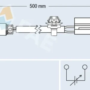 Darmowy zwrot Sonda lambda FAE 77712