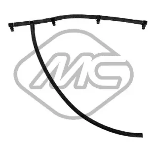 Wąż, paliwo na przelewie METALCAUCHO 77812 Łatwy zwrot