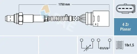 Sonda lambda FAE 77905 Tylko do końca tygodnia