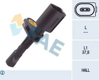 Zamów teraz Czujnik, prędkość obrotowa koła FAE 78106