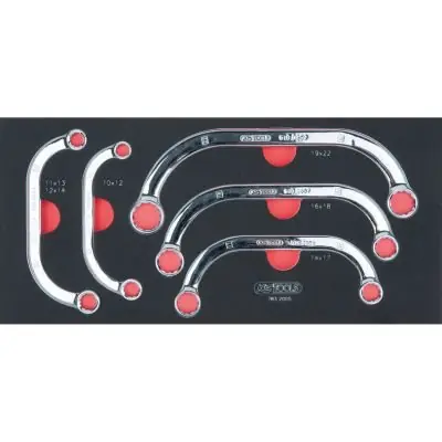 Darmowy zwrot KLUCZE OCZKOWE ODGIĘTE 5CZ.