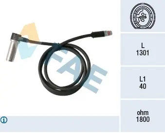 Promocja Czujnik, prędkość obrotowa koła FAE 78363