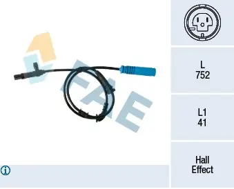 Wyprzedaż Czujnik, prędkość obrotowa koła FAE 78392