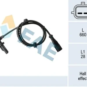 Czujnik, prędkość obrotowa koła FAE 78410 Oferta limitowana
