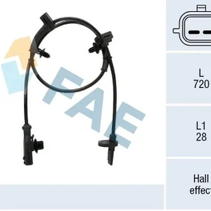 Czujnik, prędkość obrotowa koła FAE 78546 Nie przegap