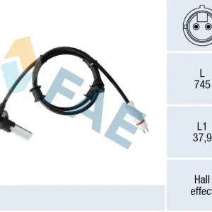 Ostatnia szansa Czujnik, prędkość obrotowa koła FAE 78554