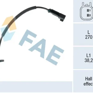 Wyprzedaż Czujnik, prędkość obrotowa koła FAE 78556