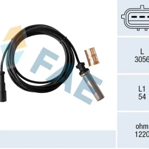 Tylko do końca tygodnia Czujnik, prędkość obrotowa koła FAE 78560