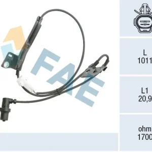 Sprawdź teraz Czujnik, prędkość obrotowa koła FAE 78561