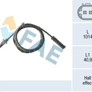 Premium Czujnik, prędkość obrotowa koła FAE 78565