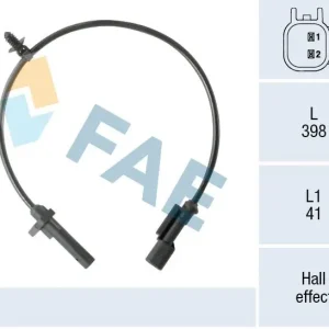 Czujnik, prędkość obrotowa koła FAE 78570 Najlepsza cena