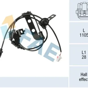 Ograniczona ilość Czujnik, prędkość obrotowa koła FAE 78571