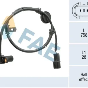 Ostatnia szansa Czujnik, prędkość obrotowa koła FAE 78576