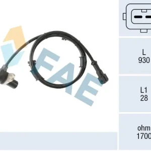 Oferta Czujnik, prędkość obrotowa koła FAE 78579