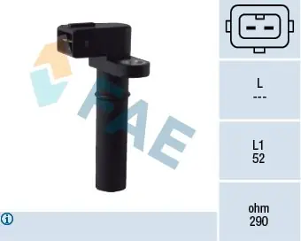 Wybór klientów Generator impulsów, wał korbowy FAE 79143