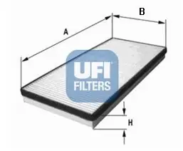 FILTR KABINOWY UFI 5306400 Oferta czasowa