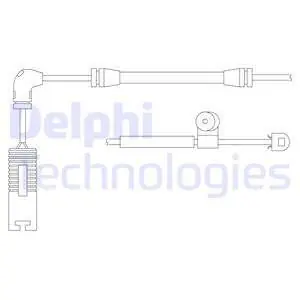 Dostępne od ręki CZUJNIK ZUZYCIA KLOCKOW BMW 3 E46