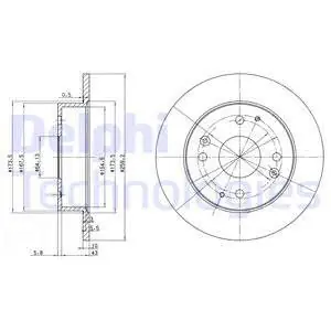TARCZA HAM.HONDA ACCORD Ograniczona ilość